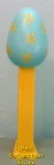Blue Easter Egg with Yellow Flowers Pez Loose