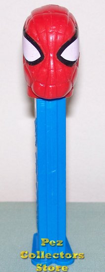 (image for) Blue Stem Big Head Spiderman Pez Loose