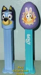 (image for) Bluey and Bingo Easter Egg Pez Pair Loose SOS