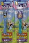 (image for) Bluey and Bingo Easter Egg Pez Pair mint on Easter Bluey Card