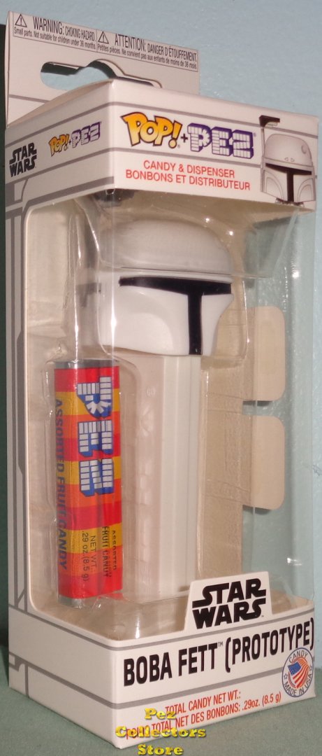 (image for) Star Wars Boba Fett (Prototype) POP!+PEZ - Click Image to Close