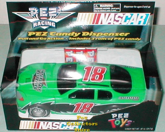 (image for) Bobby LaBonte Pull n Go Action Nascar Racing Car Pez - Click Image to Close