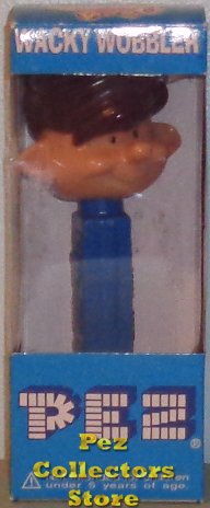 (image for) Pez Boy Wacky Wobbler In Package - Click Image to Close