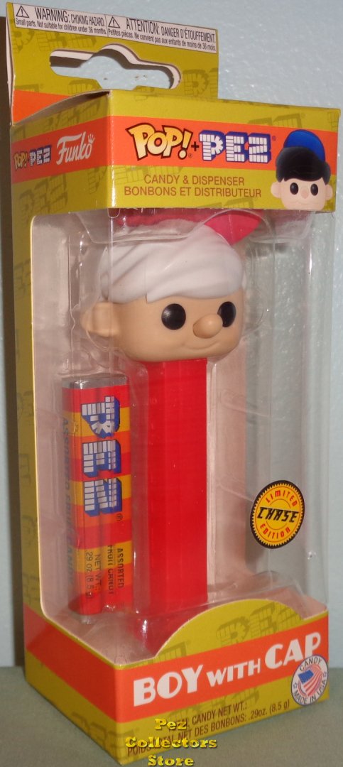 (image for) Funko Exclusive Chase Pez Pal Boy with Cap POP!+PEZ