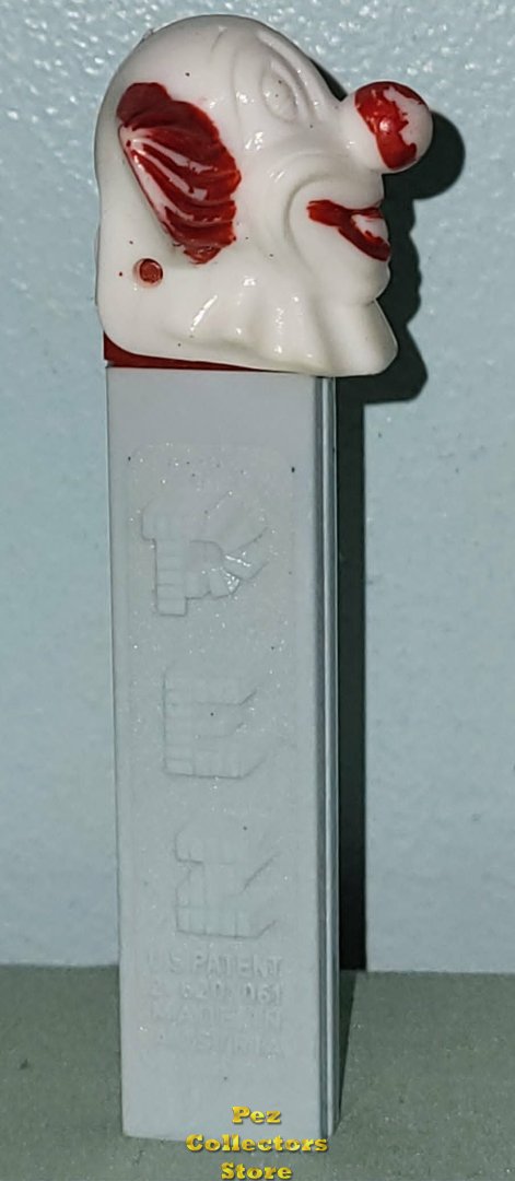 Die Cut Bozo the Clown Pez White Head NF 2.6 Austria Stem