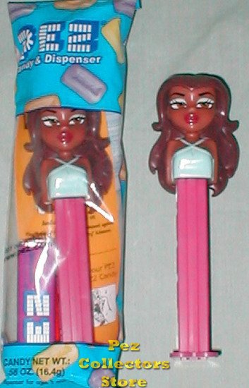 (image for) Bratz Sasha - The Missing AA Bratz Pez MIB - Click Image to Close