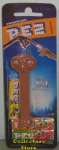 ET Pez Brown Mint on European Card ET Pez Brown Mint on European Card