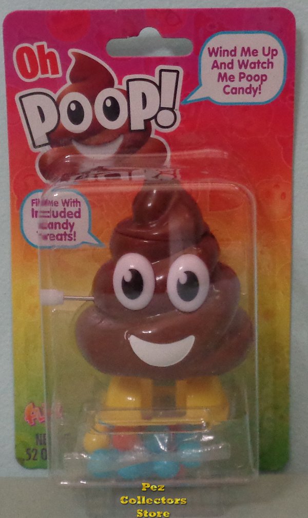 (image for) Oh Poop! Brown Poop Emoji Windup Walking Pooper MOC