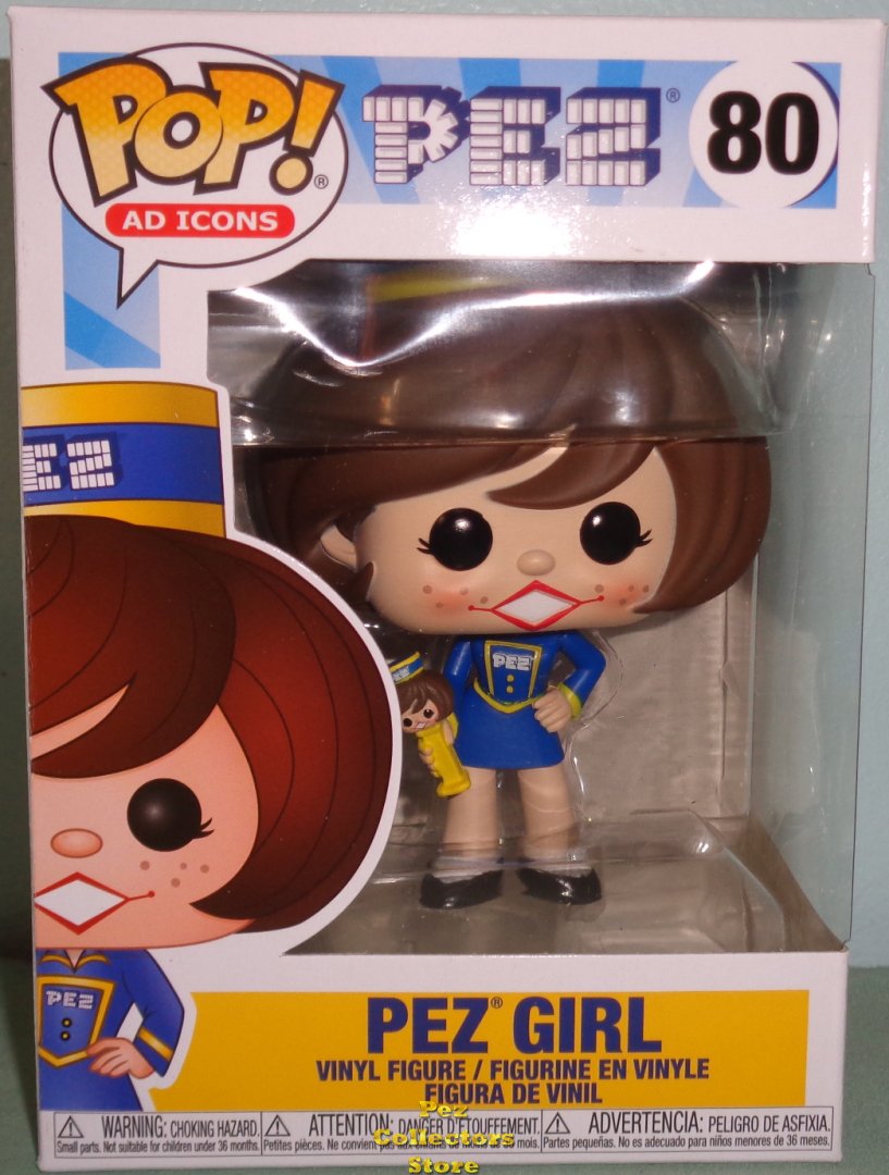 (image for) Pop! Ad Icon - PEZ - PEZ Girl (Brunette) - Click Image to Close