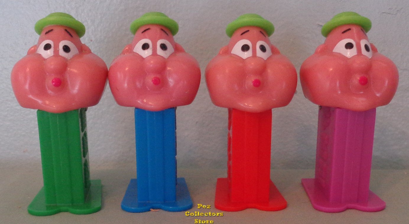 (image for) Pez Party Favor Bubbleman Pez set of 4 Loose
