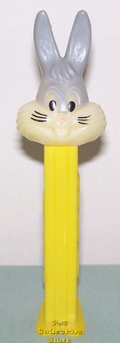 (image for) Bugs Bunny A Light Ears Pez semi-opaque Whiskers on Yellow