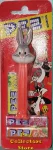 Bugs Bunny Pez Neon Red Stem Mint on Red Euro Looney Tunes Card (image for) Bugs Bunny Pez Neon Red Stem Mint on Red Euro Looney Tunes Card
