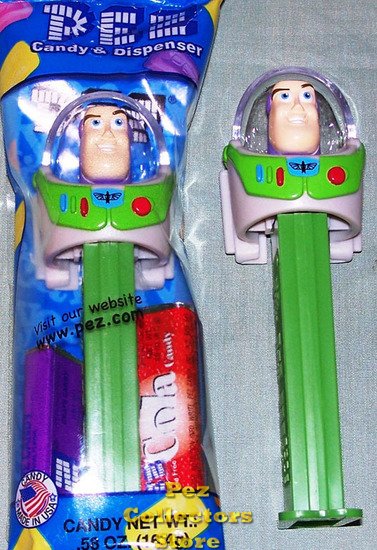 (image for) Buzz Lightyear Pez from Toy Story Pez series