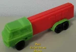 (image for) C3 Green Cab 3.9 Austria Red Trailer C Series Truck Pez Rolling Wheels