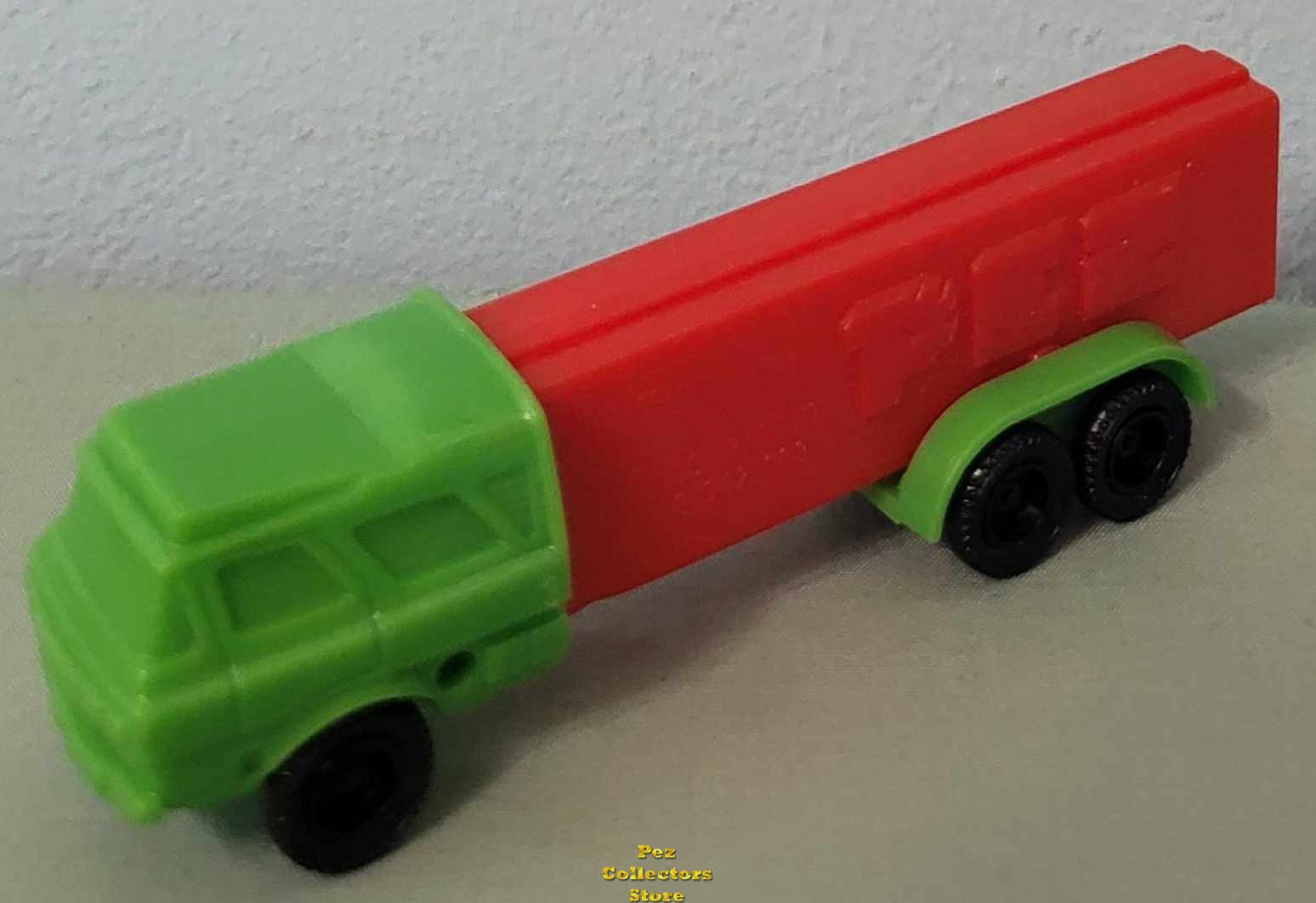 (image for) C3 Green Cab 3.9 Austria Red Trailer C Series Truck Pez Rolling Wheels