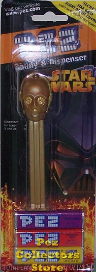 (image for) C3-PO Star Wars Series 3 ROTS Pez MOC