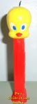 (image for) Tweety Pez with No Hinge Hole on Red Canadian WB Looney Tunes