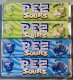 (image for) Cello Wrapped 4 Pack Sours Green Apple and Blue Raspberry Flavor Pez Candy