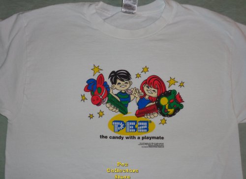 (image for) PEZ the candy with a playmate Pony & Lion Pez T-Shirt youth 6-8
