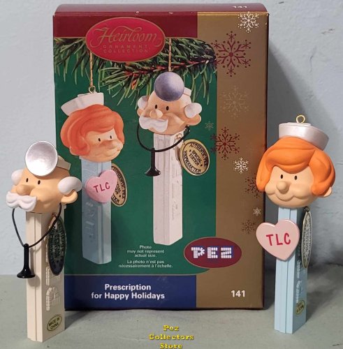 (image for) Carlton Cards Doctor and Nurse Ornament 2005 with box