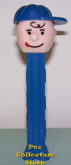 (image for) Charlie Brown with Tongue Pez Correct Copyright on Hat