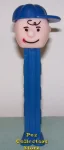 (image for) Charlie Brown with Tongue Pez Correct Copyright on Hat