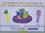 2011 KC PezHead Gathering CCFA Charity Lapel Pin