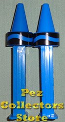 (image for) Cerulean Blue Crayola Crayon Pez MIB - Click Image to Close