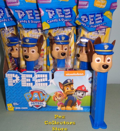 (image for) 10 count Paw Patrol Chase Pez MIB Party Favor Pack - Click Image to Close