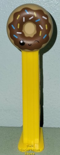 (image for) PEZ Treats Donut Pez with Chocolate Icing and Sprinkles Loose