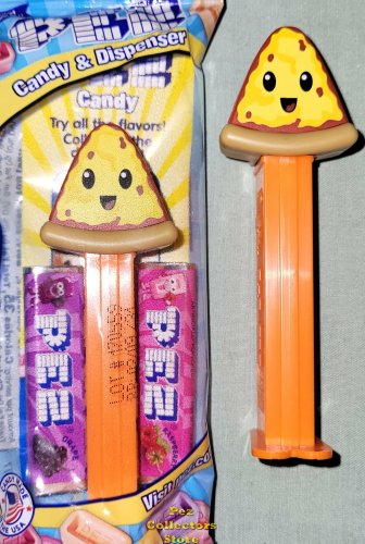 (image for) PEZ Treats Cheese Pizza Pez MIB