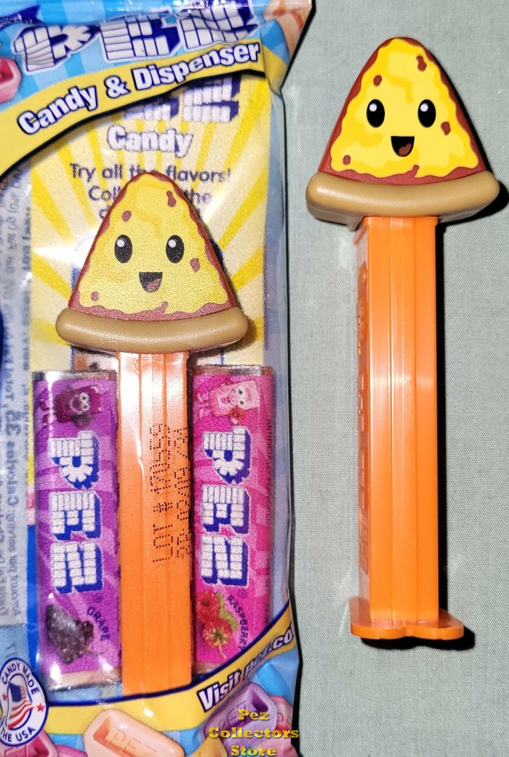 (image for) PEZ Treats Cheese Pizza Pez MIB