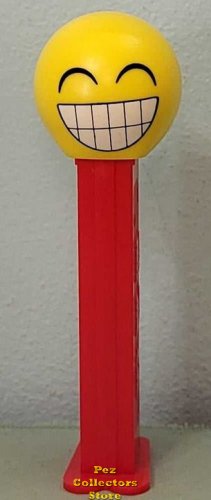 (image for) Cheesin Emoji with Big Grin Pez Loose