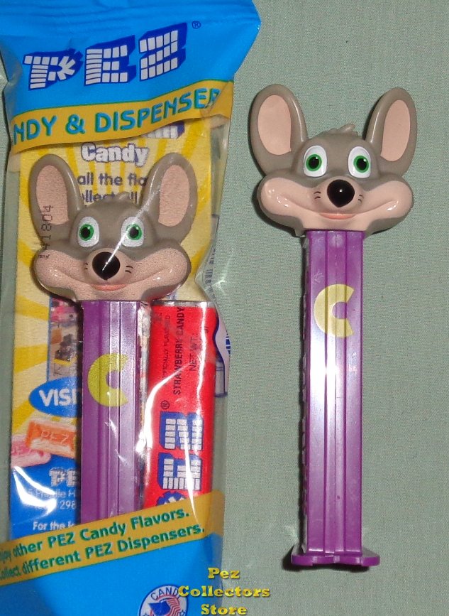 (image for) 2017 Chuck E Cheese B Pez Mint in Bag