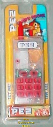 (image for) Clear Crystal European Electronic Pez Telephone! European MIP!