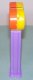 (image for) Coach Whistle Pez Orange and Yellow Loop on Purple