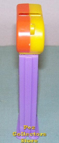 (image for) Coach Whistle Pez Orange and Yellow Loop on Purple - Click Image to Close