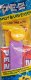 (image for) Coach Whistle Pez Yellow and Orange Loop on Purple MIB