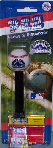 (image for) Colorado Rockies Major League Baseball Pez MOC