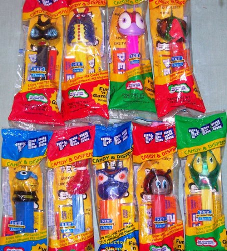 (image for) Colored Crystal Bugz set of 9 Stem Variations MIB!