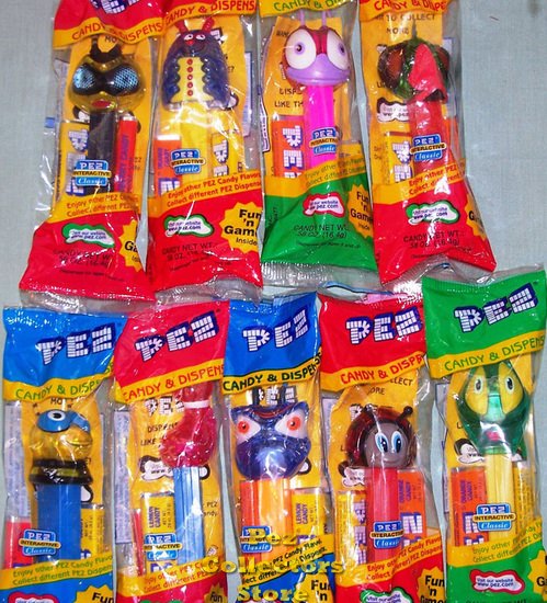 (image for) Colored Crystal Bugz set of 9 Stem Variations MIB!