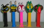 Kids Connection Colored Crystal Bugz Pez Set of 5