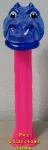 (image for) Kooky Zoo Blue Crystal Hippo Pez on Neon Pink Stem Loose
