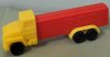 (image for) CR Series Truck R1 Yellow Cab on Red Trailer Pez