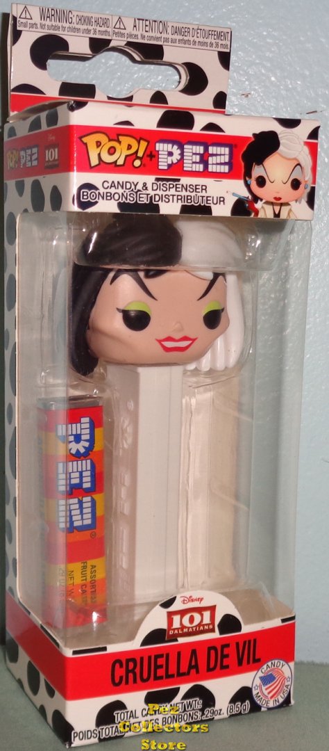 (image for) Disney Villains Cruella POP!+PEZ - Click Image to Close