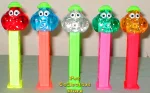 (image for) Colored Crystal Bubbleman Pez Set of 5 Pez Offer 60