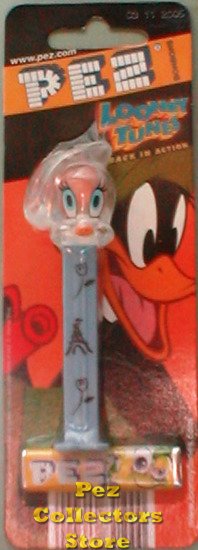 (image for) Promo Crystal Tweety Pez - WB BIA Daffy Duck Card - Click Image to Close