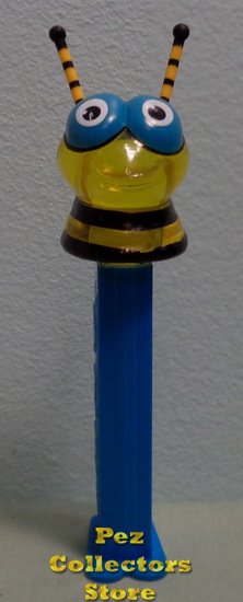 (image for) Kids Connection Colored Crystal Bugz Pez Baby Bee on Blue Loose - Click Image to Close