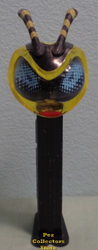 (image for) Kids Connection Colored Crystal Bugz Pez Big Bee on Black Loose