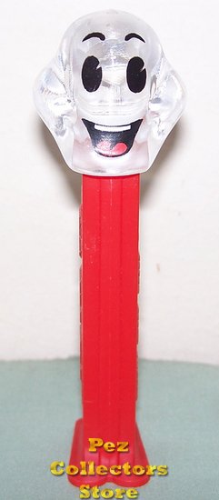 (image for) Colorless Crystal Happy Henry Pez on Red Stem